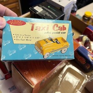 Onex Collector Edition Yellow Taxi Cab Pedal Car
